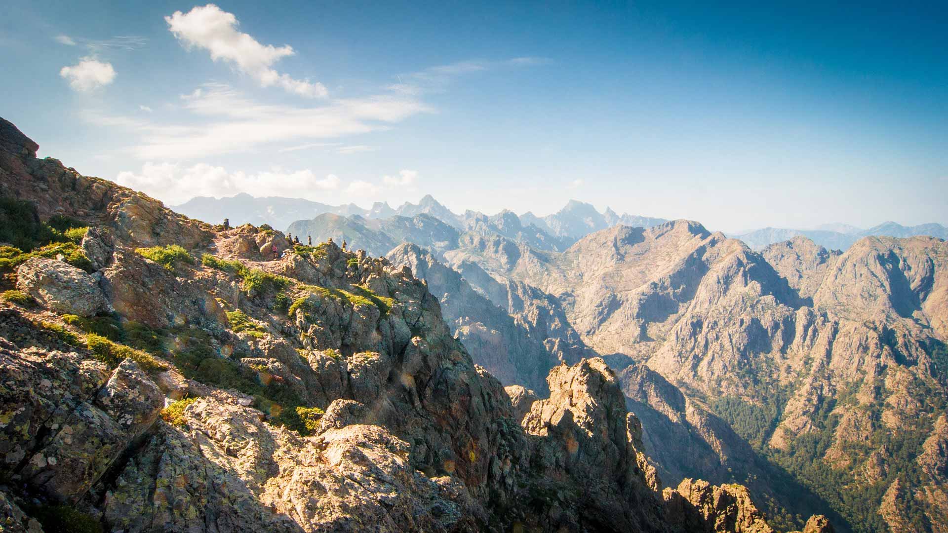 parcours GR20 en corse