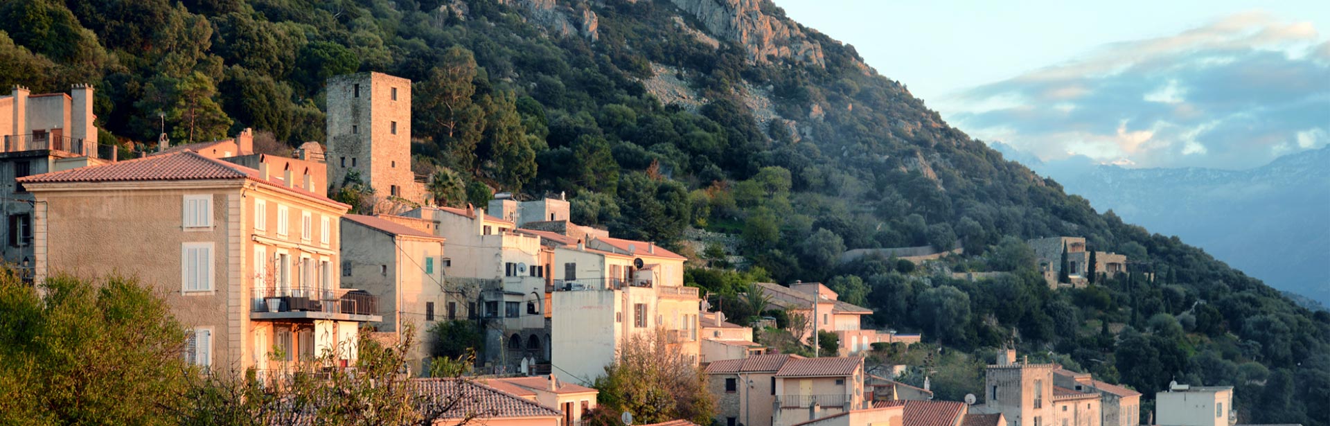 Lumio, village charmant offrant une vue magnifique